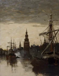 Vieja torre de vigilancia, Ámsterdam